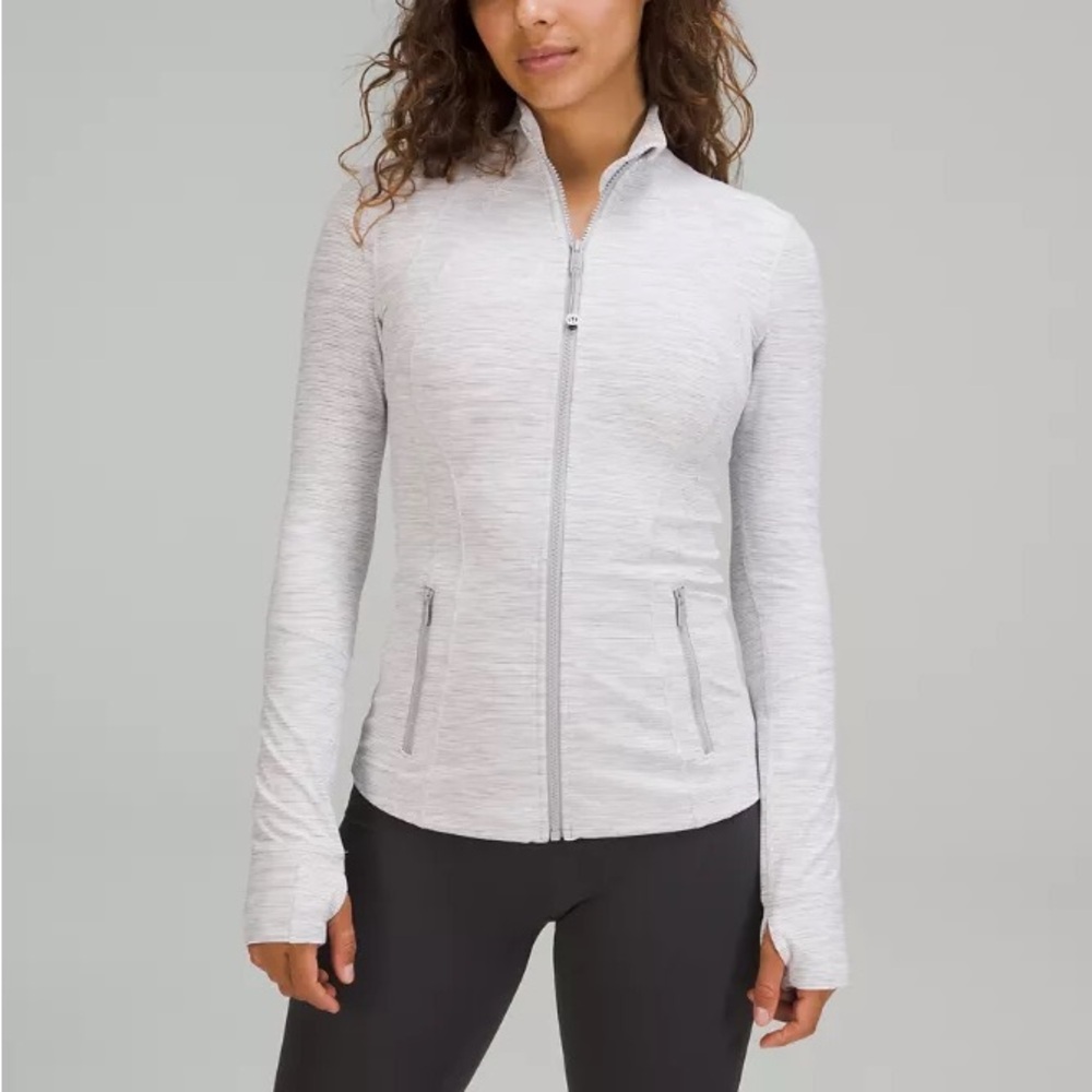 Lululemon Define Jacket White/Gray